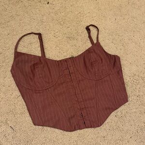 Pacsun corset top